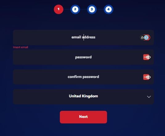 All British Casino Sportsbook Registration