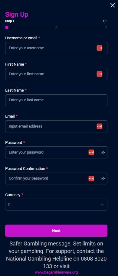 Arrowbet Registration