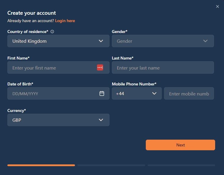 Betahoy Registration