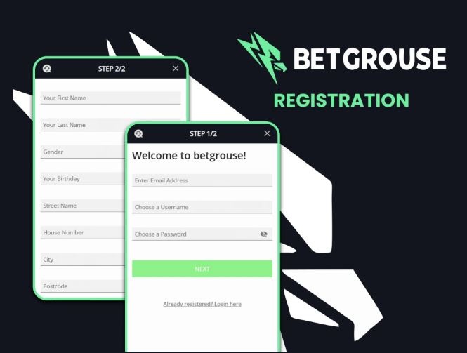 Betgrouse Registration