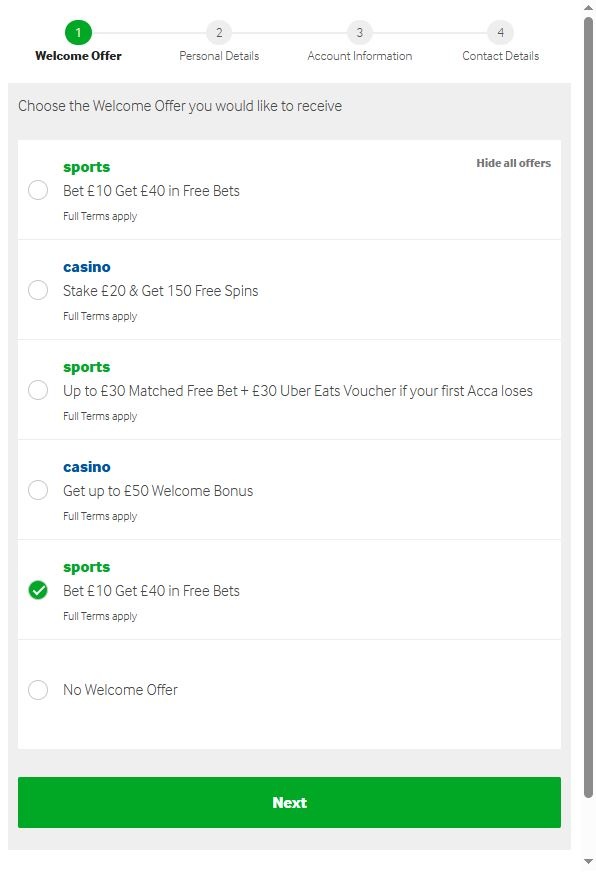 Betway Registration