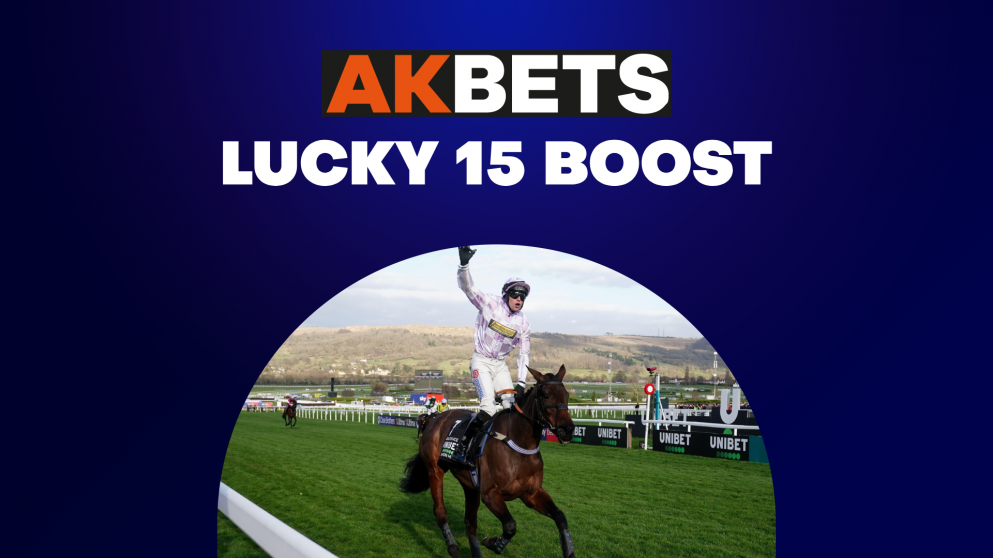 Get a 25% Lucky 15 Boost for Cheltenham at AK Bets
