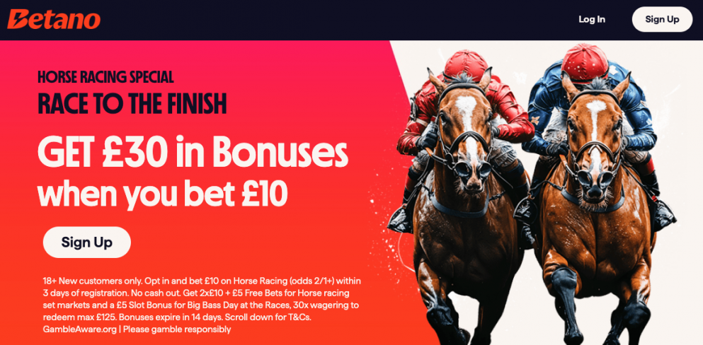 New customers can claim £30 in bonuses at Betano