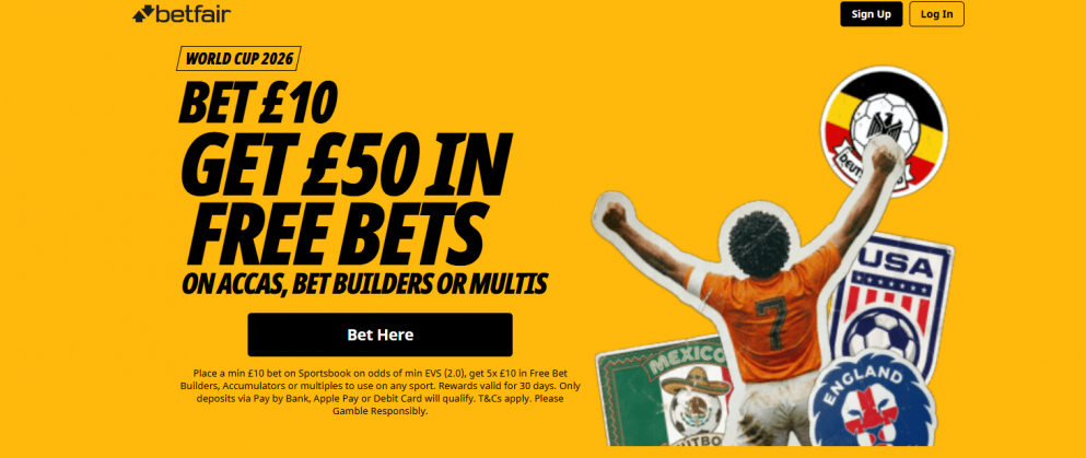 Betfair World Cup Offers: Bet £10 Get £50 In Free Bets + Other New & Existing Customer Promotions