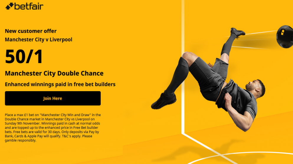 Get this huge odds boost this evening with Betfair