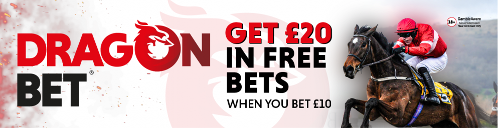 Get £20 in Free Bets here with DragonBet!