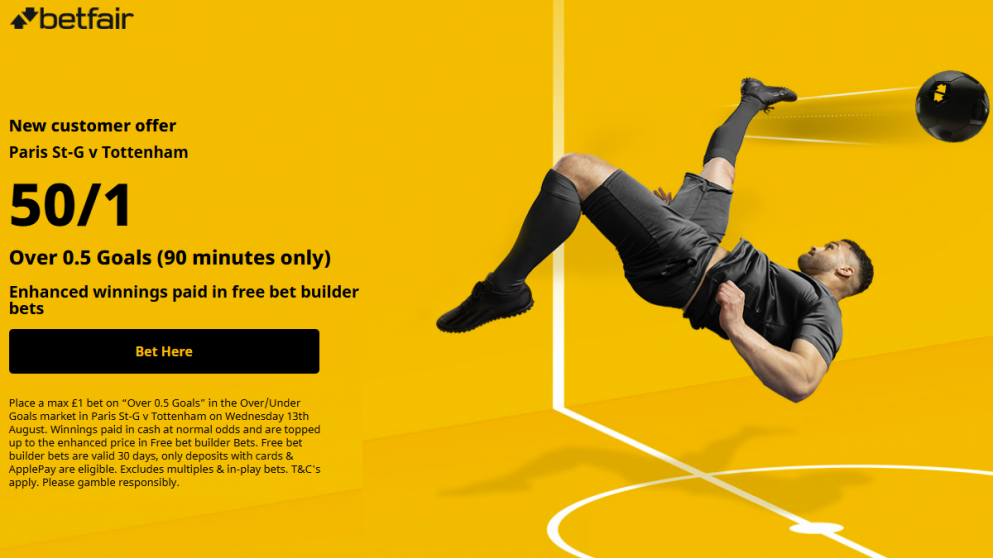 Betfair's new customer offer is here!