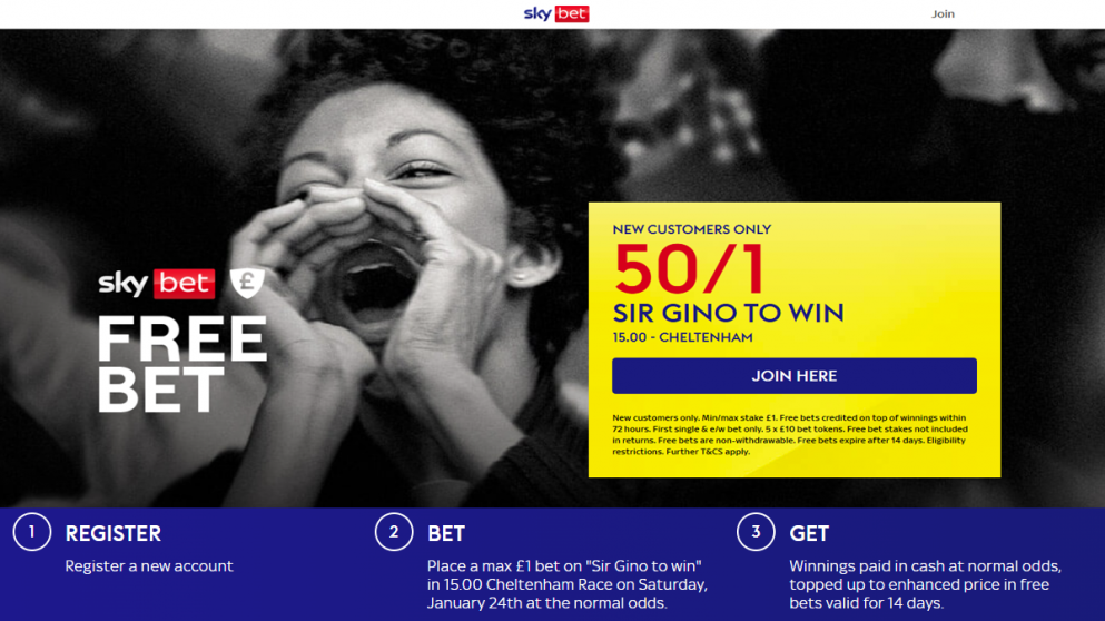 Get this Sir Gino price boost from Sky Bet here!