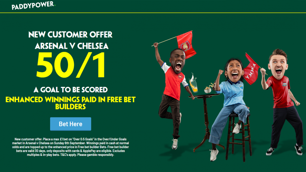 Get this enhanced odds boost with Paddy Power!
