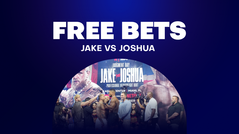 Check out the best betting offers for Jake vs Joshua