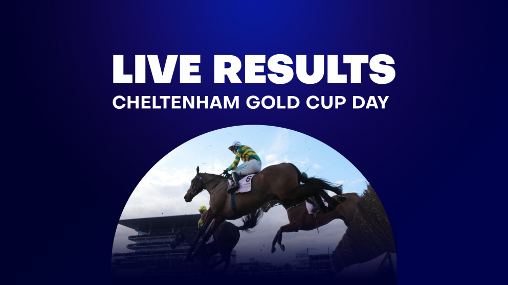 See all the Cheltenham Gold Cup Day results as they happen right here