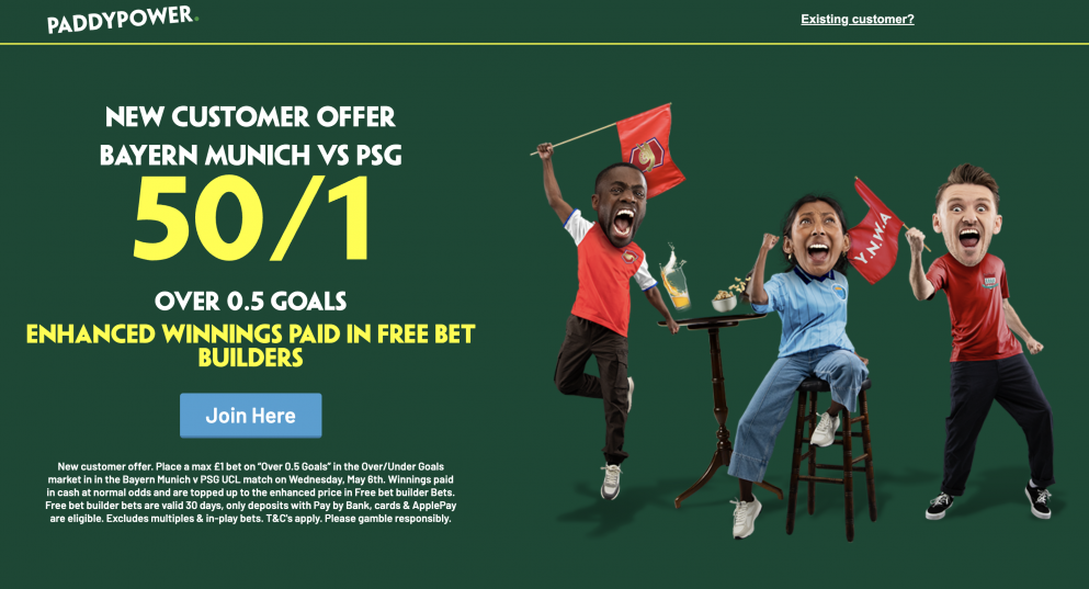 Pick your team to odds boost with this Paddy Power offer!