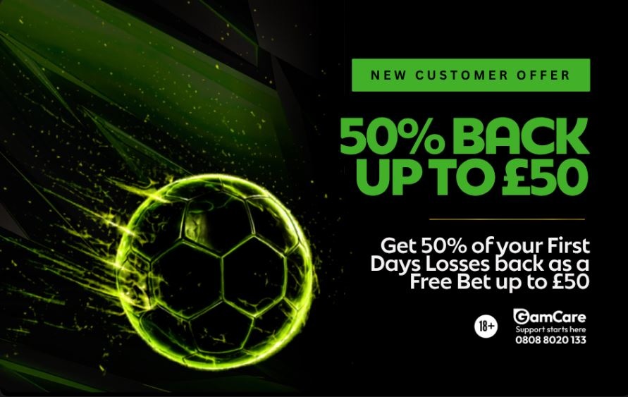 Get up to £50 back at Quinnbet