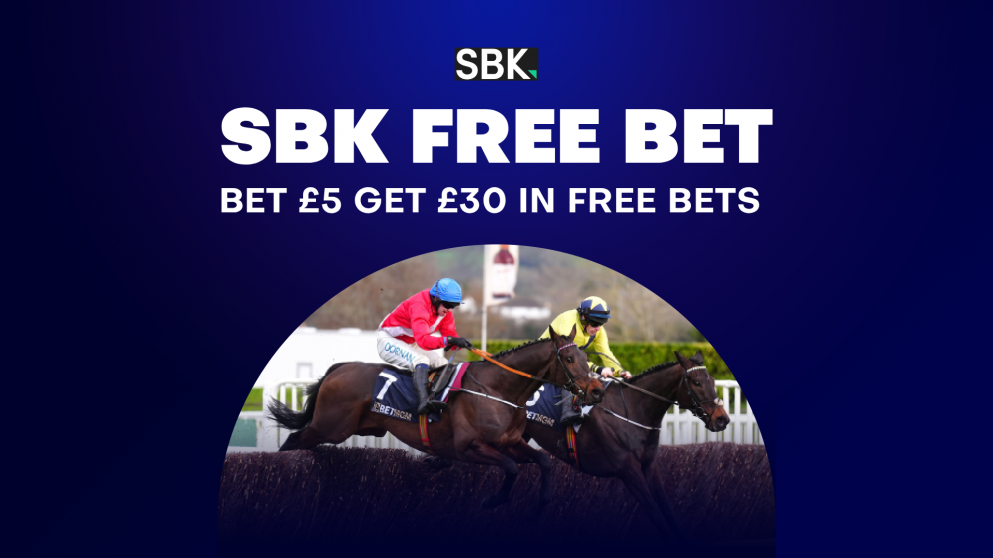 Get £30 in free bets for Cheltenham at SBK