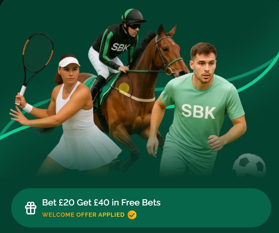 Get £40 in Free Bets when betting £20 at SBK for Royal Ascot Day 3!