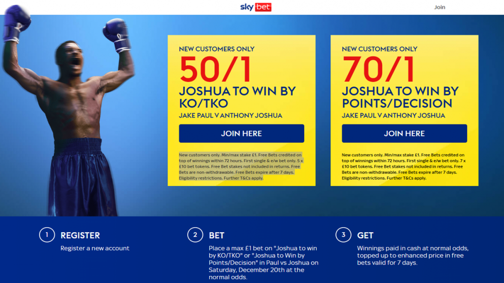 Get an odds boost on whichever fighter you think will win tonight with Sky Bet!