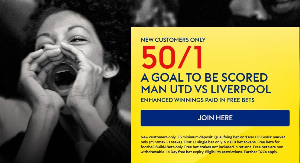 Get this price boost on Man United vs Liverpool with Sky Bet!