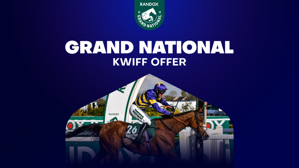 Kwiff's Grand National sign up offer