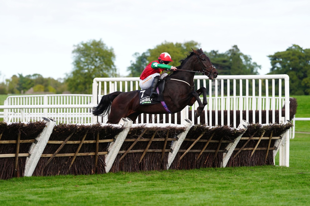 Flying Fortune won the Persian War at Chepstow to make it four wins in a row for the Bowen's new star mare