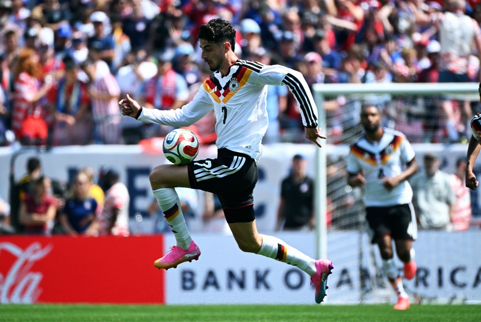 Kai Havertz is set to spearhead Germany's attack in today's opener against minnows Curacao