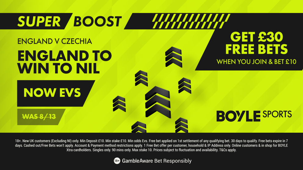 Get this boosted price with BOYLE Sports tonight!