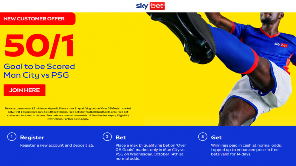 Get this exclusive offer from Sky Bet