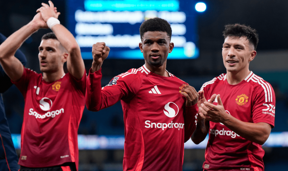 Amad Diallo inspired a comeback win for United in the Manchester Derby