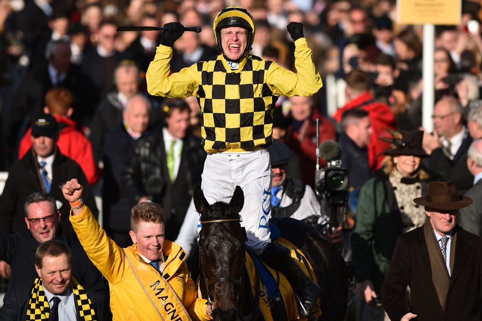 Al Boum Photo is set to bid for a third Cheltenham Gold Cup win on March 18.