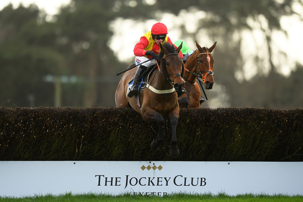Christmas In April is building up a portfolio of wins in regional versions of the Grand National, winning the Devon National at Exeter last month.