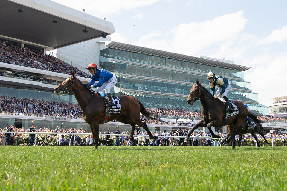 Cross Counter became the first British-trained winner of the Melbourne Cup in 2018 for Charlie Appleby.