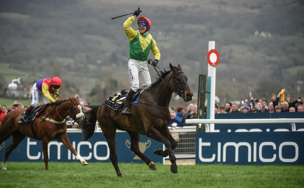 Sizing John won the Cheltenham Gold Cup in 2017.