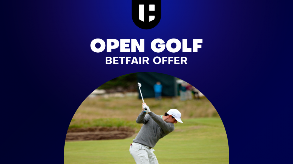 New Betfair customers can get £50 in free bets for The Open