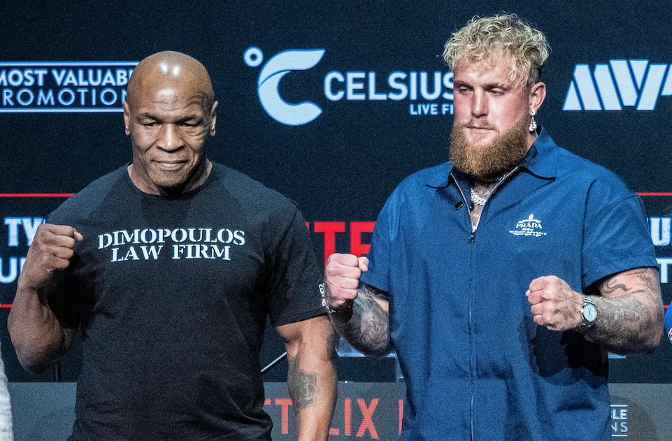The Tyson vs Paul fight is being shown live on Netflix