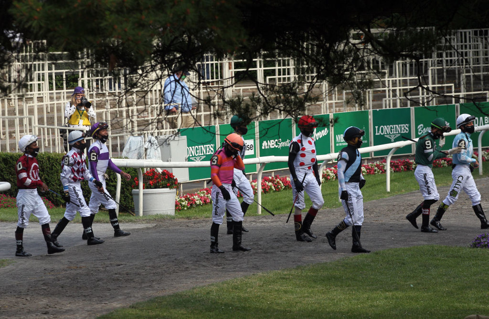 The NYRA jockey colony is poised to crown another 'leader' this weekend at Belmont. Dylan Davis has a slight lead over Irad Ortiz ... who gets it done? We shall see ...