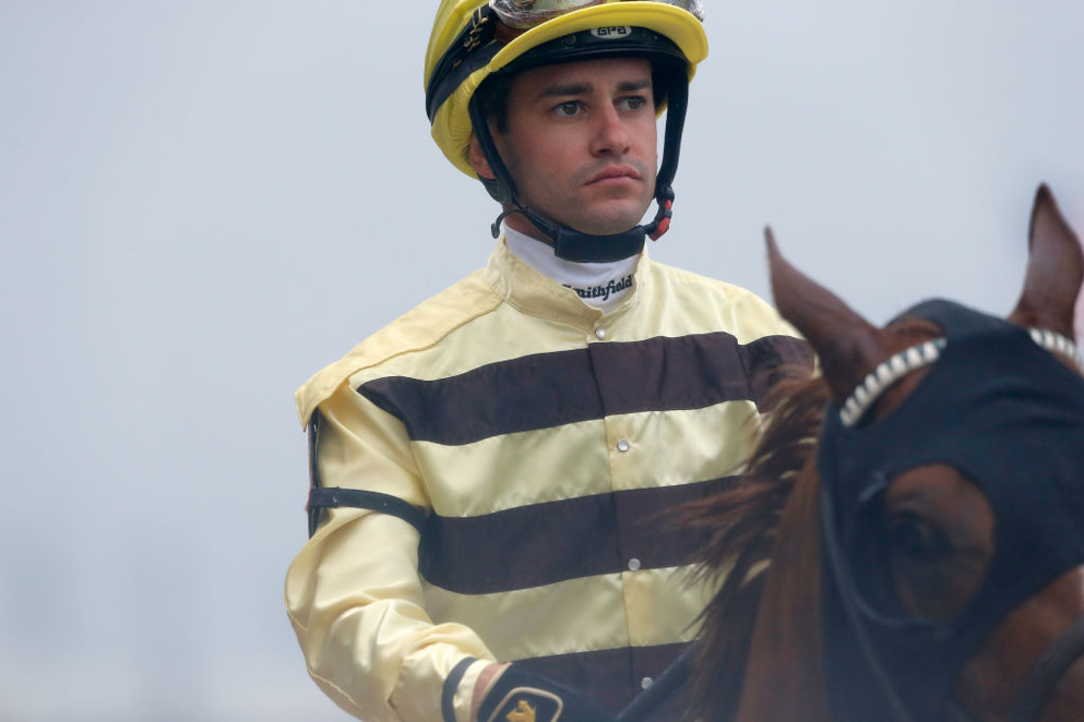 Flavien Prat got the win on board favorite Domestic Spending