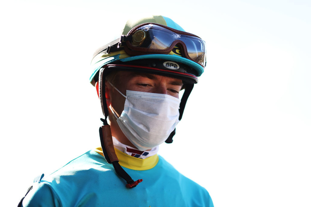 Jockey Tyler Gaffalione is regularly Churchill's leading rider ... in the Saturday feature, he rides Sconsin who takes on Bell's the One. It should be a great race, as we cover the full card.